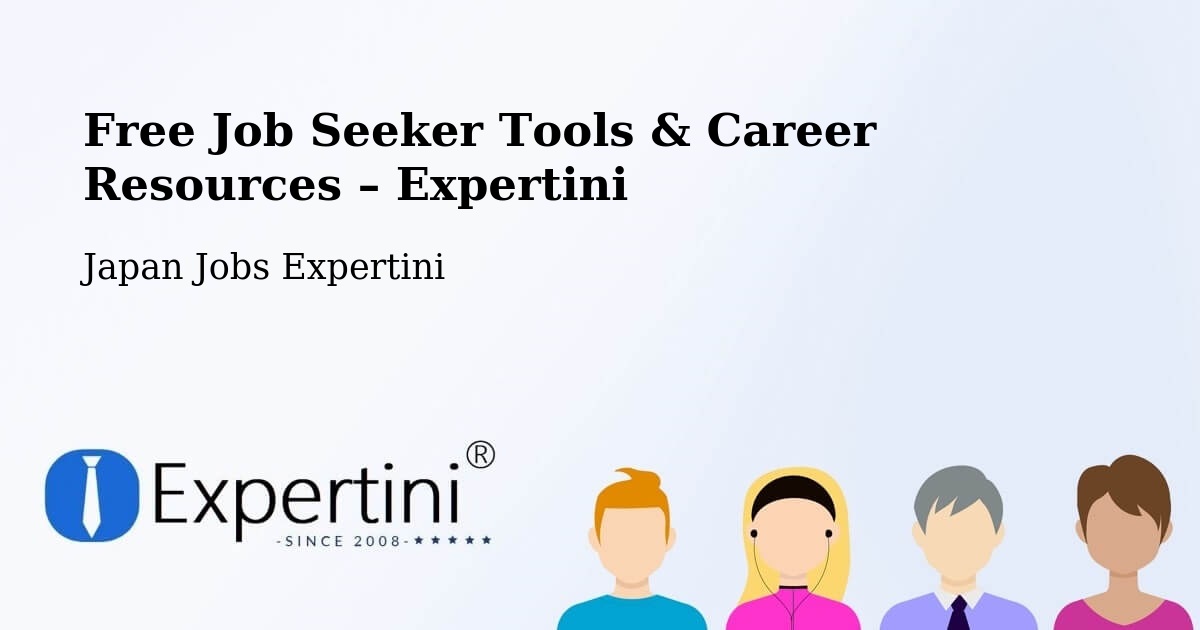 Free Job Seeker Tools & Career Resources – Hachinohe - Hachinohe, Japan Jobs Expertini